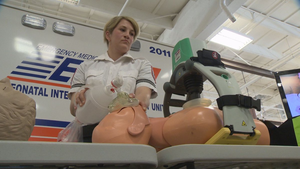 Paramedic Kate James shows how technology can help save lives.