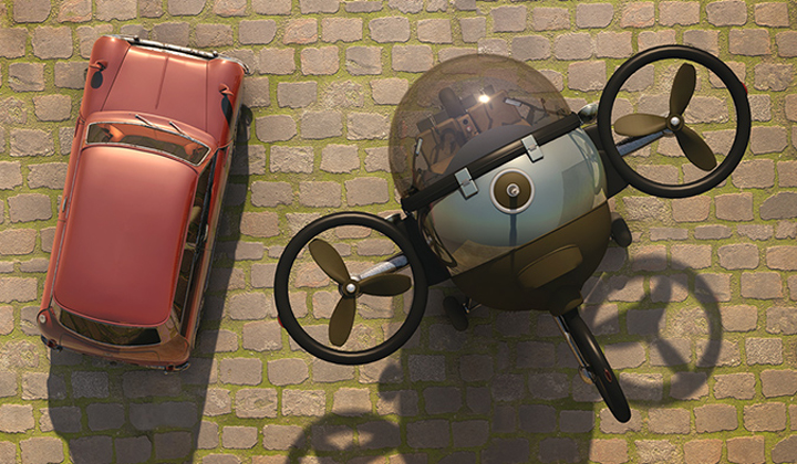 Designer Eduardo Galvani has unveiled his concept for air vehicles.