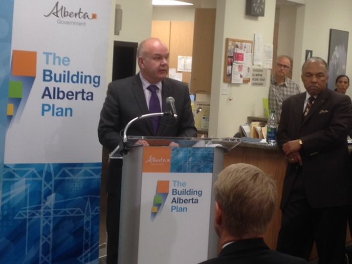 Health Minister Fred Horne announces the Alberta government is spending $45 million on
starting up nine family care clinics.