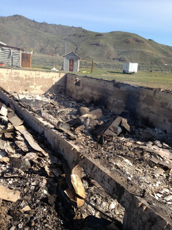 Family loses everything in devastating fire.