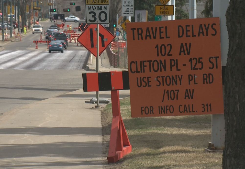 UPDATE: Edmonton’s top traffic problem spots due to ongoing construction - image