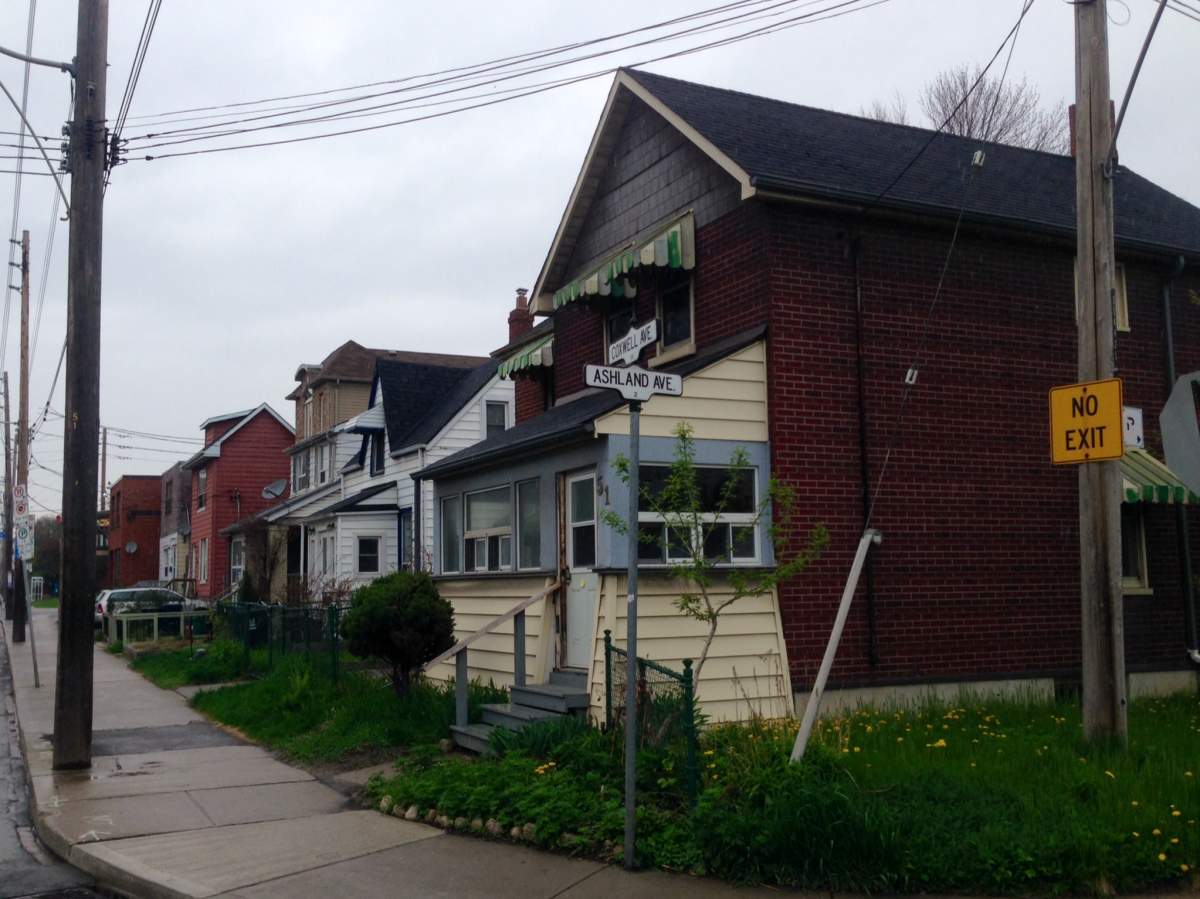 There are a total of 5 homes up for grabs in the Upper Beach neighbourhood and the lots are about 30 metres deep on average.