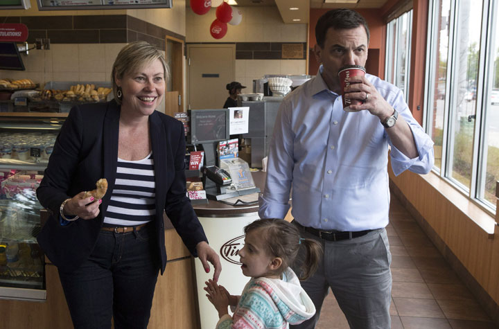 Ontario PC Leader Tim Hudak says his latest ad is a positive message