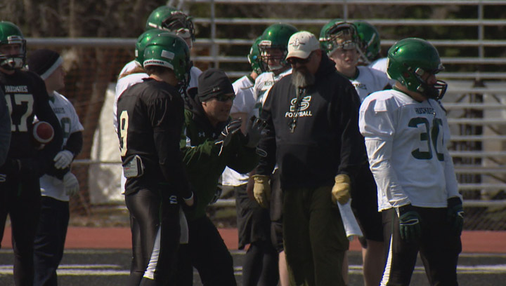 The University of Saskatchewan Huskies football staff will have a different look in 2014 after the resignation of two coaches.