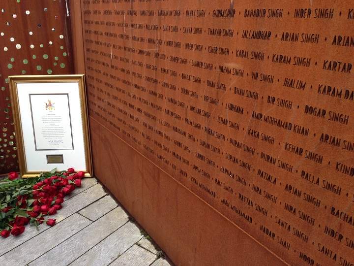 The 100th anniversary of the Komagatu Maru incident in 1914.