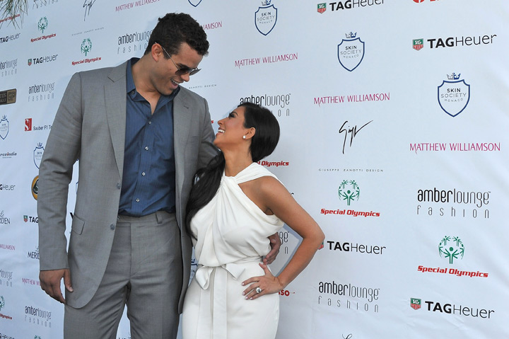 Kim Kardashian and Kris Humphries