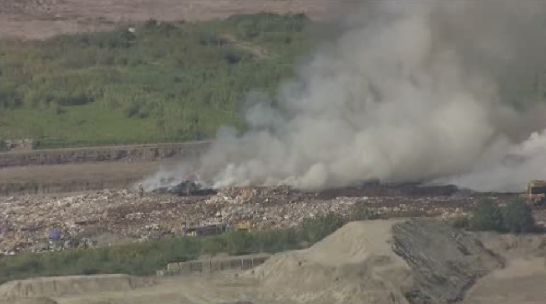 Cause of landfill fire in Richmond under investigation - image