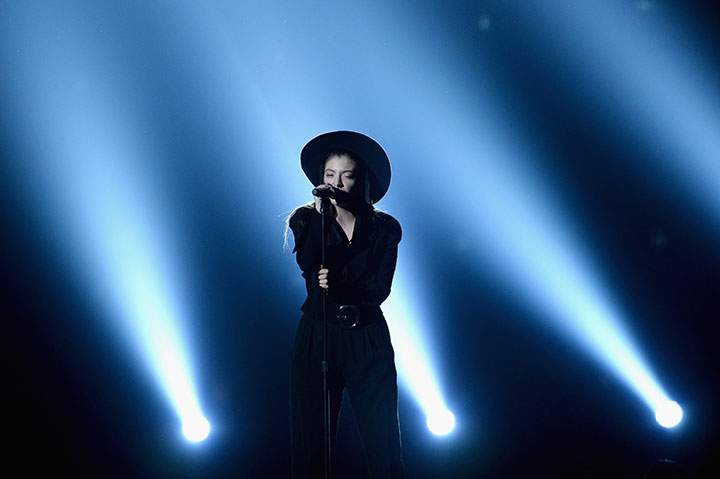 Lorde performs at the Billboard Music Awards on May 18, 2014.