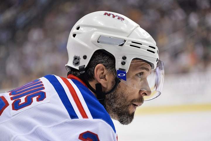 Martin St. Louis of the New York Rangers.