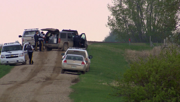 Man taken into custody after armed standoff with RCMP south of Saskatoon.