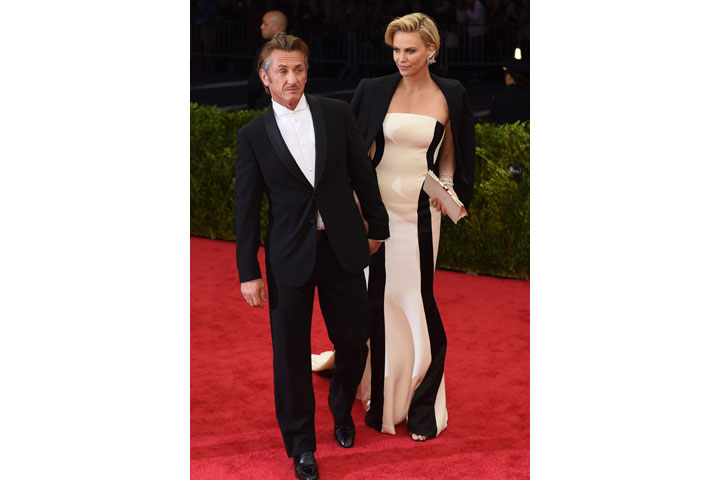 Sean Penn and Charlize Theron