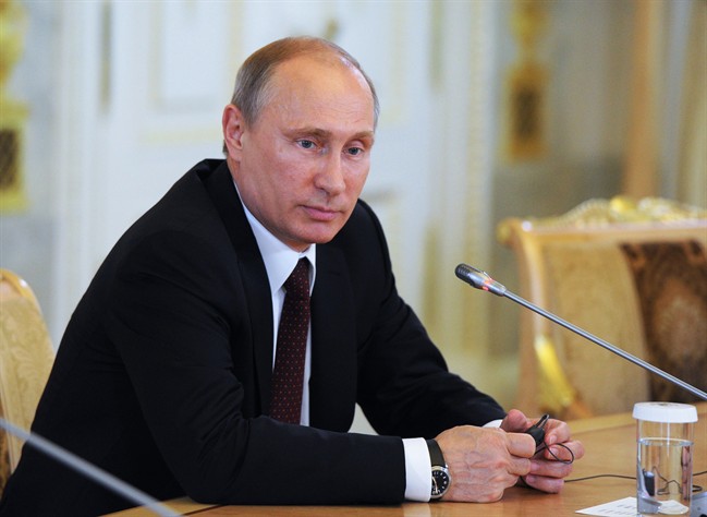 Russian President Vladimir Putin has harsh words for Canada