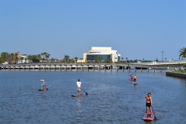 Standup paddleboarding picks up steam