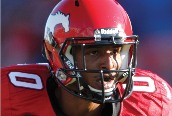 Quincy Butler, a defensive back with the Calgary Stampeders.