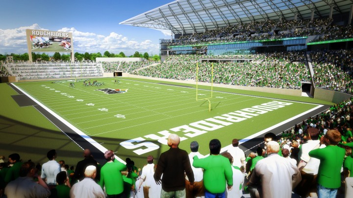 An image of the new stadium that is slated to open in Regina for the 2017 CFL season.