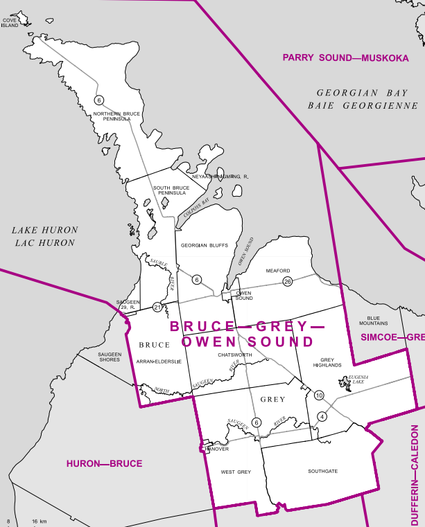 Ontario election 2014 BruceGreyOwen Sound riding Toronto