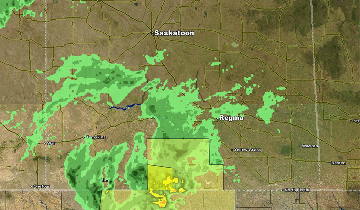 Environment Canada has issued a special weather statement for southern Saskatchewan.