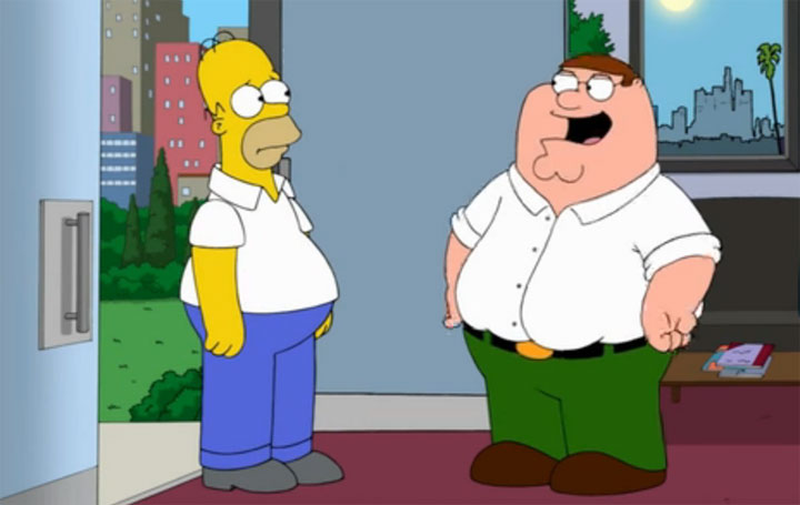 The Simpsons Family Guy crossover episode to air this fall