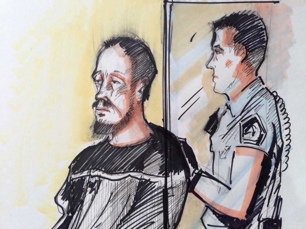 Kevin Addison appeared in a Nanaimo court Thursday.