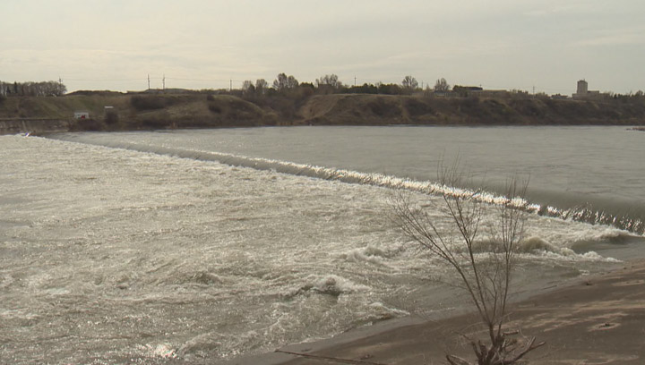 Increased release from Gardiner Dam means the South Saskatchewan River will flow faster and be higher in Saskatoon.
