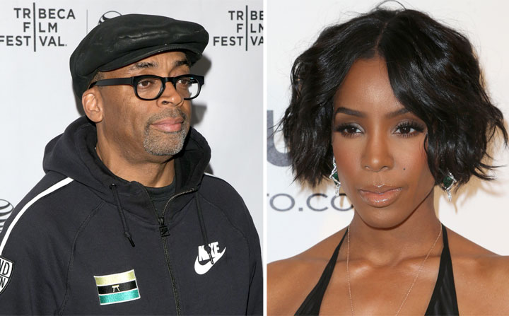 Spike Lee and Kelly Rowland