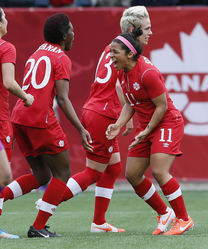 Proud Canadian soccer player loves her nickname, "The Destroyer.".