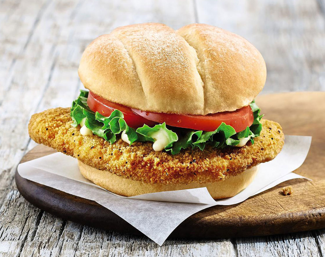 Tim Hortons hopes its new crispy chicken sandwich (which comes with kettle chips, also new) will establish Tims as the country's lunchtime leader.