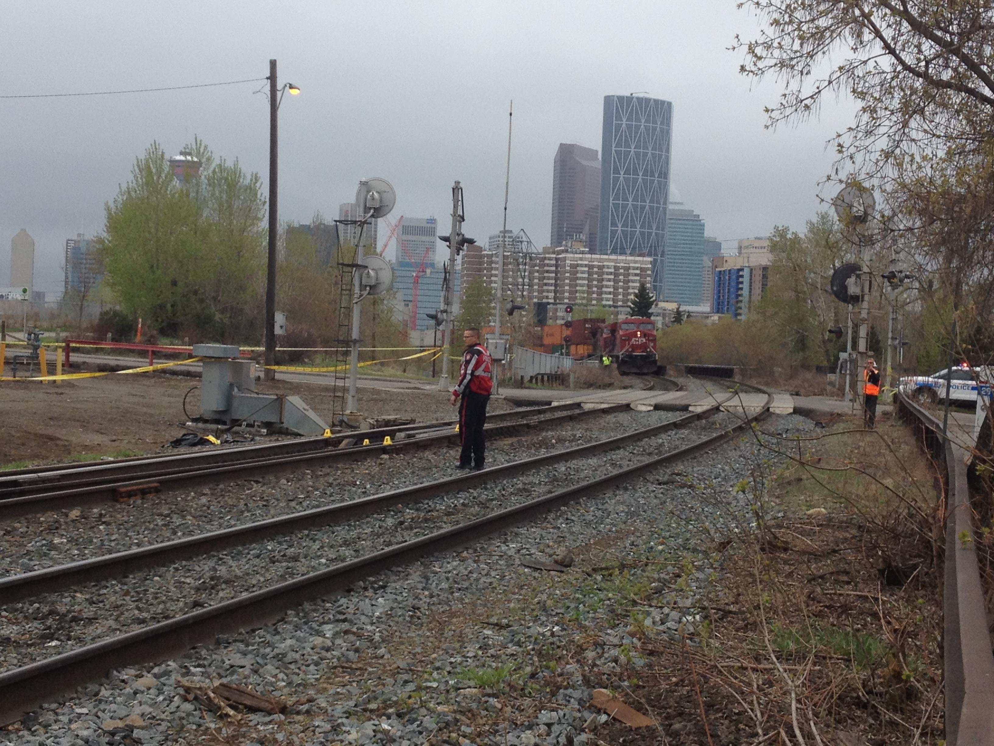 Man dies after being hit by CP train in Inglewood - Calgary | Globalnews.ca