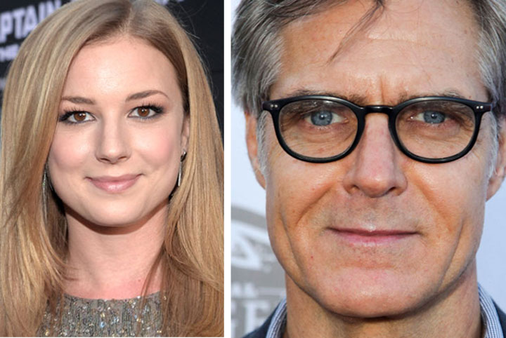 Emily Van Camp and Henry Czerny.