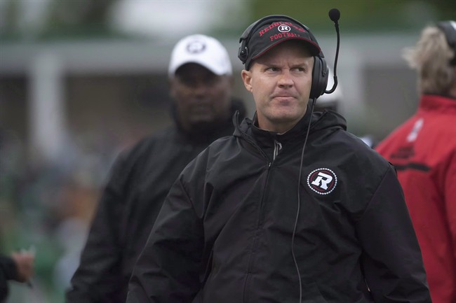 Ottawa Redblacks head coach Rick Campbell.