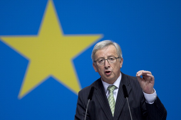The former Prime Minister of Luxembourg Jean-Claude Juncker speaks at the CDU federal congress on April 5, 2014 in Berlin, Germany. 