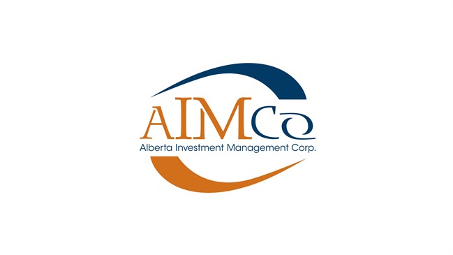 The logo for Alberta Investment Management Corp. (AIMCo) is shown.