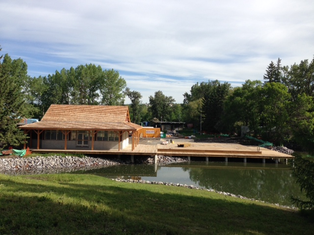 The new teahouse in Bowness Park. Photo taken on Thursday, June 26th, 2014. 