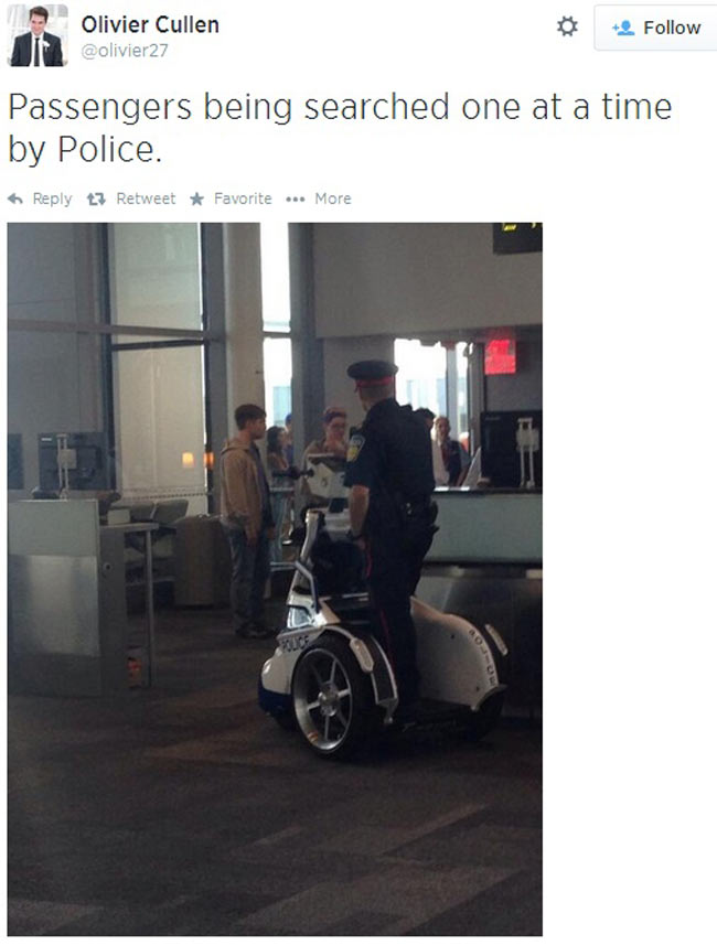 Brazil flight turns back to Toronto