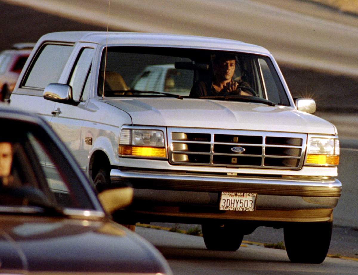 The world watched as OJ Simpson fled from police.