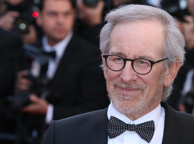 In this May 25, 2013 file photo, jury president, director Steven Spielberg, arrives for the screening of the film Venus in Fur at the 66th international film festival, in Cannes, southern France. 