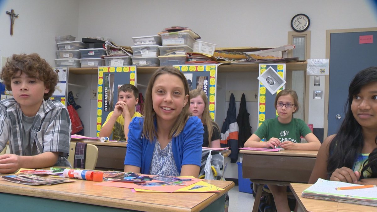 Six students from St. Marguerite School in Regina are competing in a national history contest. 