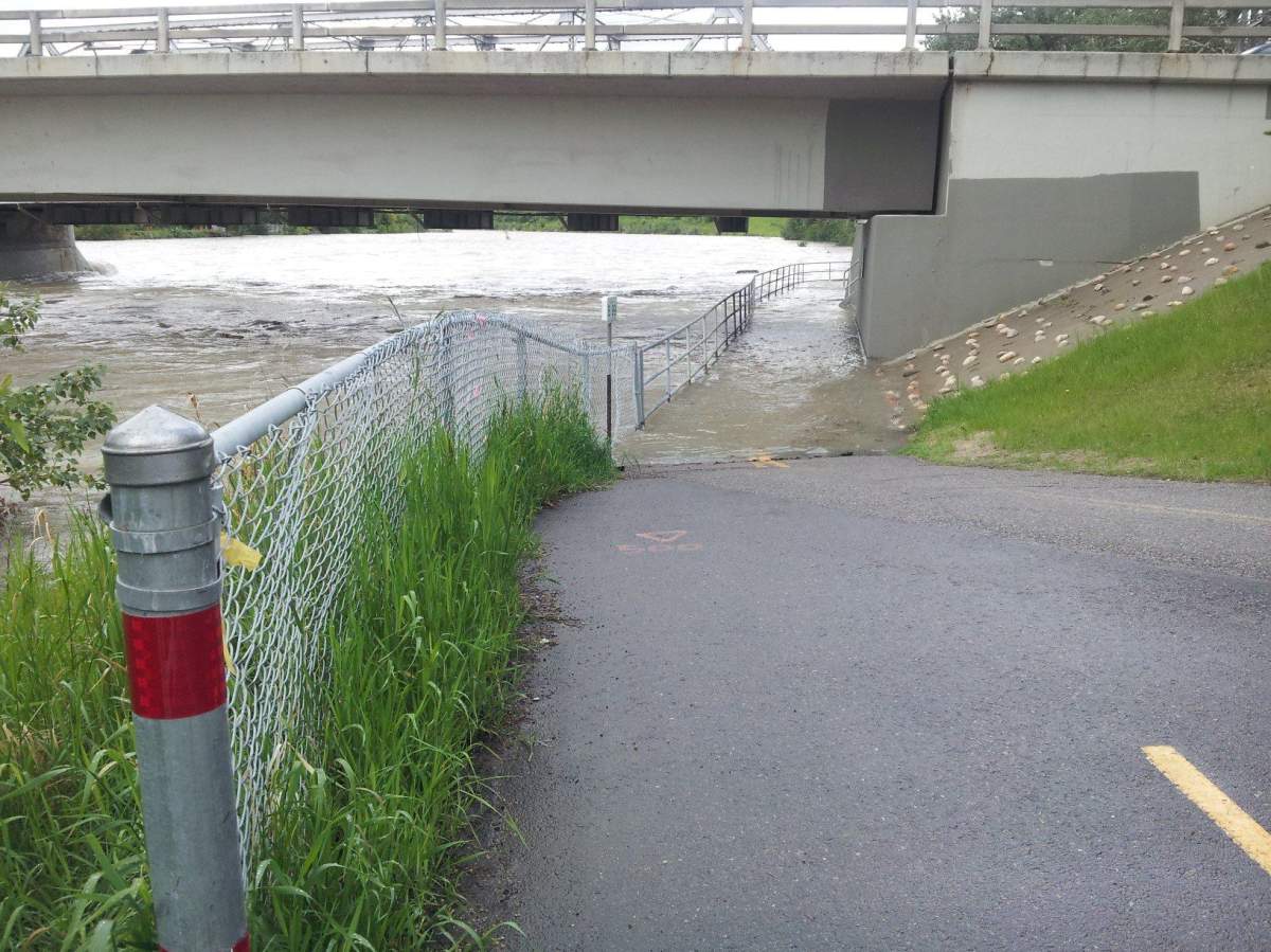 Flooding in Bowness.