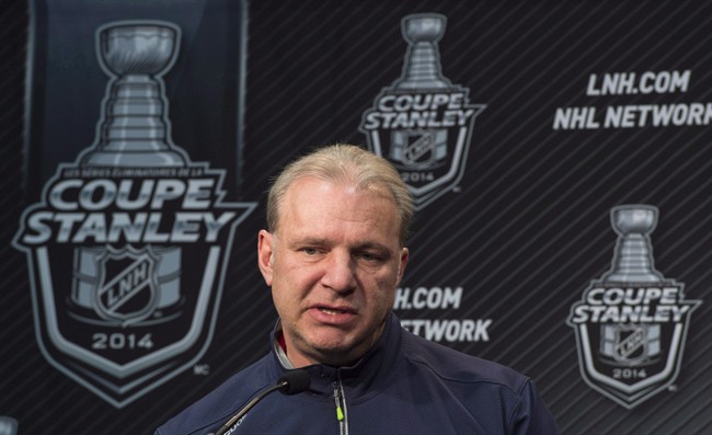 The Montreal Canadiens sign Therrien to a four-year contract extension. THE CANADIAN PRESS/Paul Chiasson.