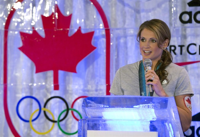 Canadian winter Olympian Meaghan Mikkelson.