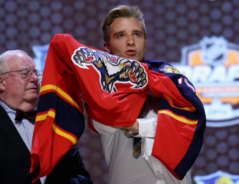 June 27, 2014: Leon Draisaitl drafted with the third pick by the