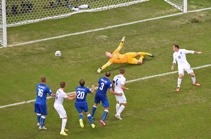 Italy beats England 2-1 in Group D world cup action