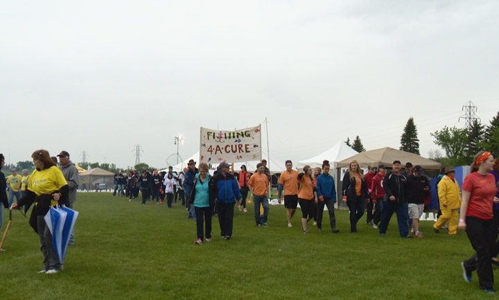 Opening ceremonies kicked off Friday evening for the 14th edition of Relay for Life in Saskatoon’s Diefenbaker Park.