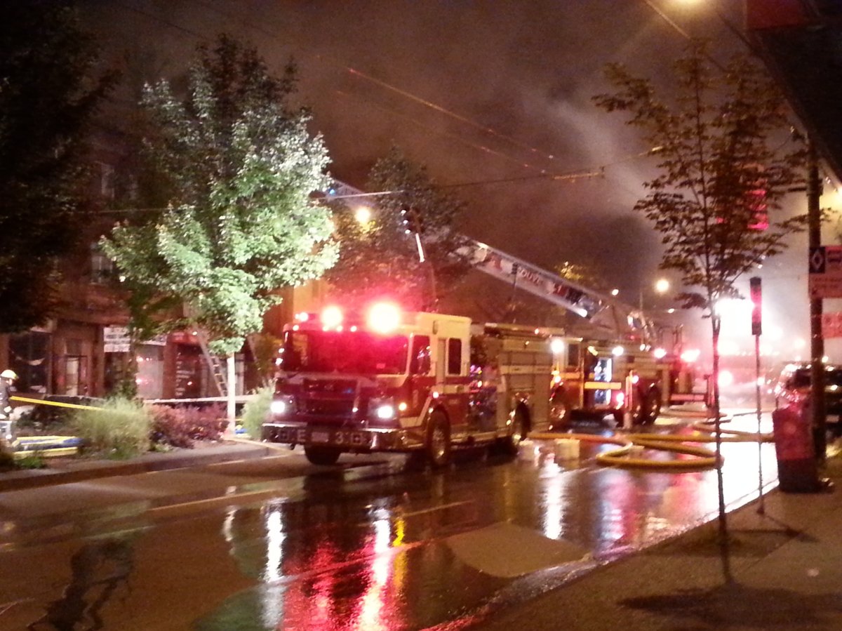 Massive Apartment Fire In Vancouver Displaces Dozens Of Residents Bc