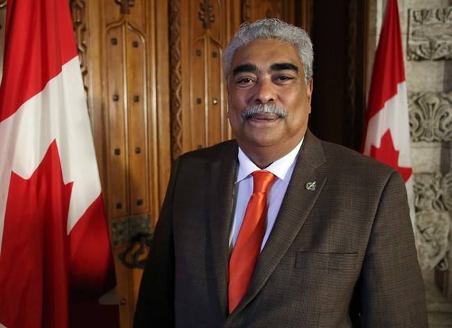 Jose Nunez-Melo is shown outside the House of Commons on Parliament Hill in Ottawa, Tuesday June 10, 2014.