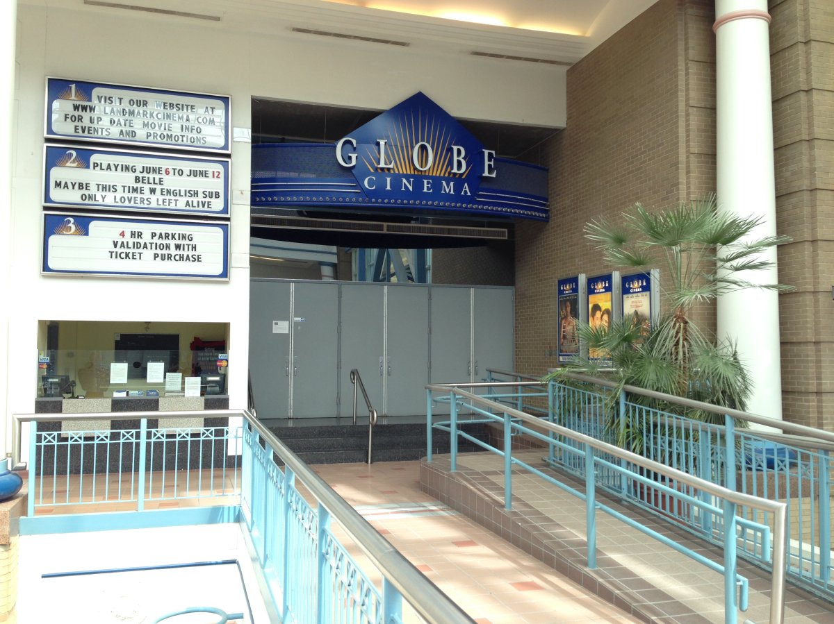 Globe Theatre closes Monday at Portage Place Shopping Centre.