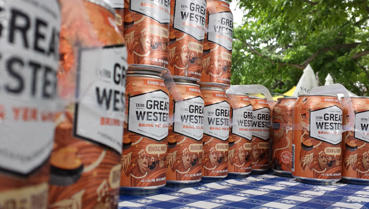 Great Western is hoping everyone gets gingerfyed with its ginger lager.