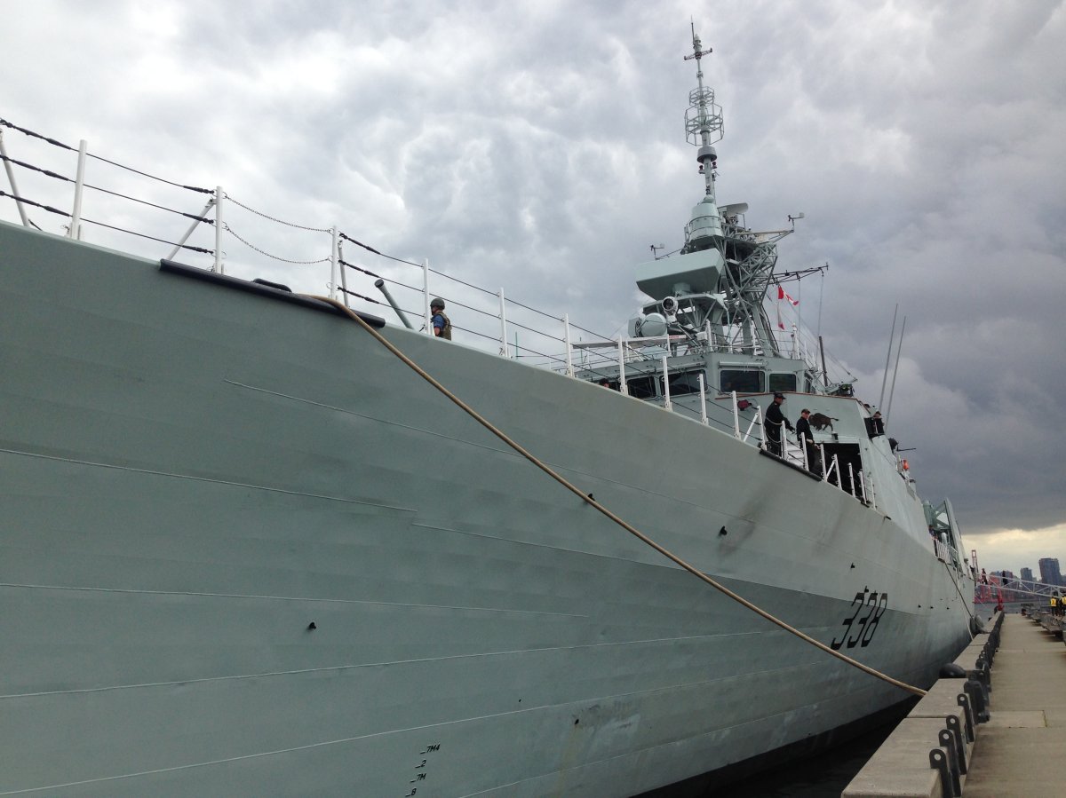 HMCS Winnipeg.