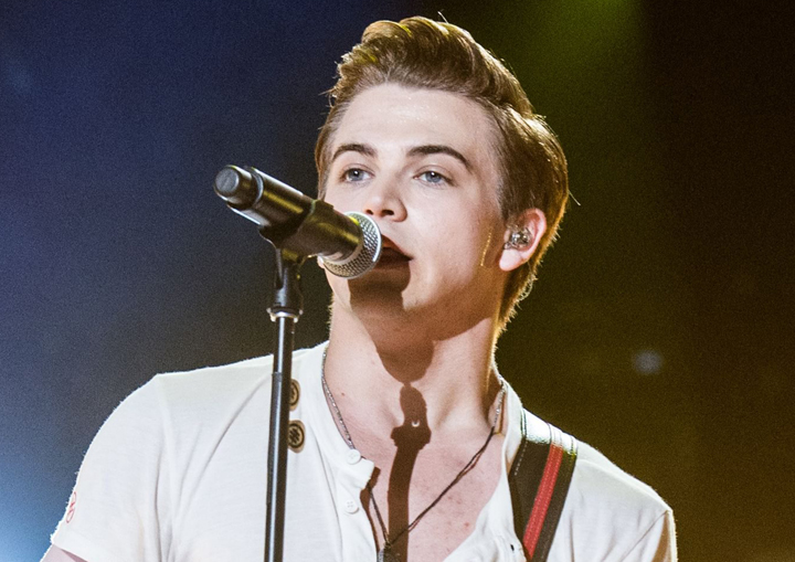 Hunter Hayes performs at the 2014 CMA Music Festival in Nashville, Tennessee.