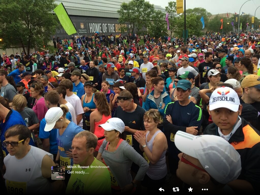 File image from Manitoba Marathon, 2014. 